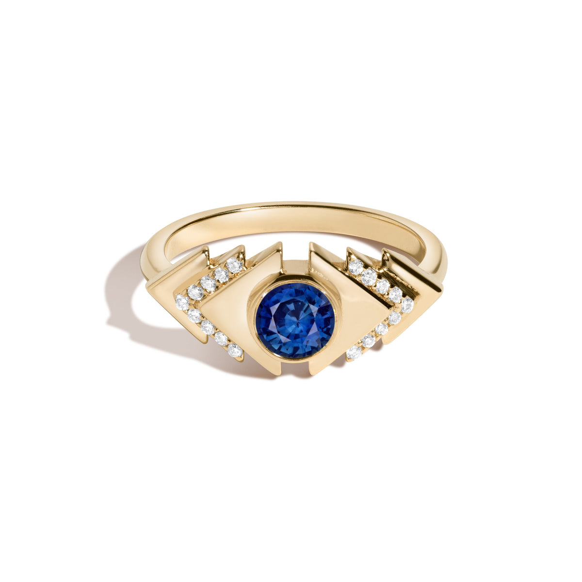 Colored Gem Rings