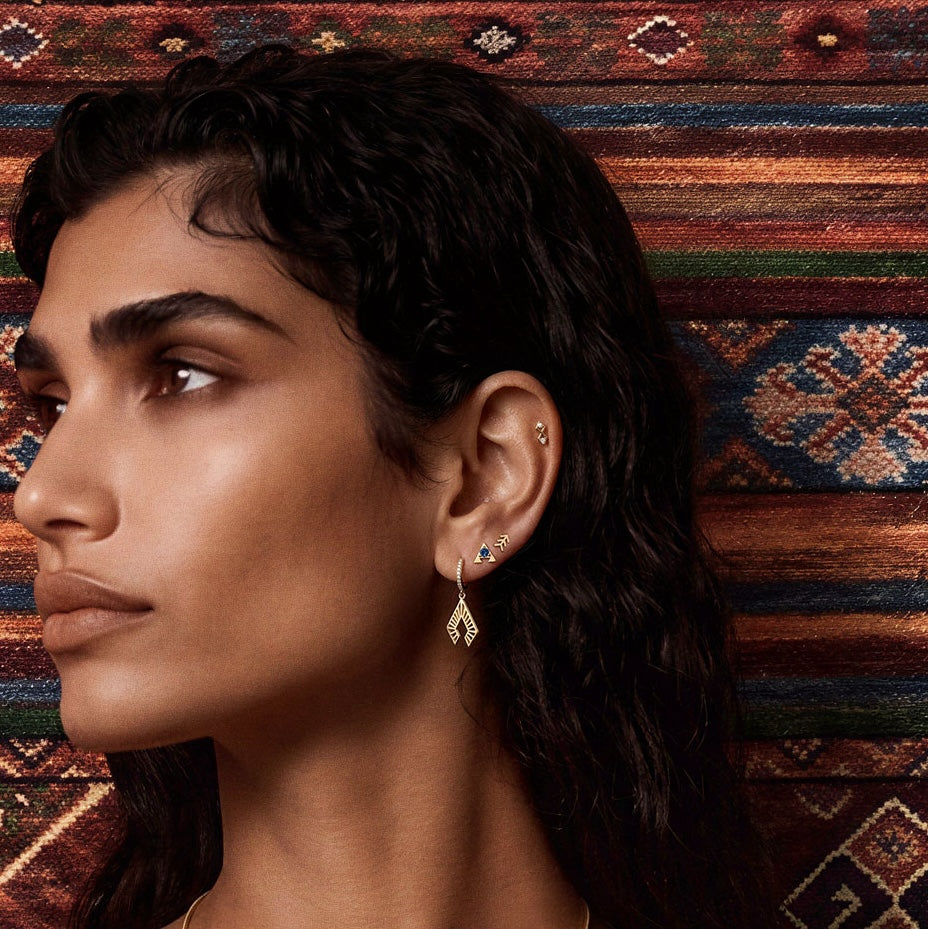 Amulet 'Muska' Studs