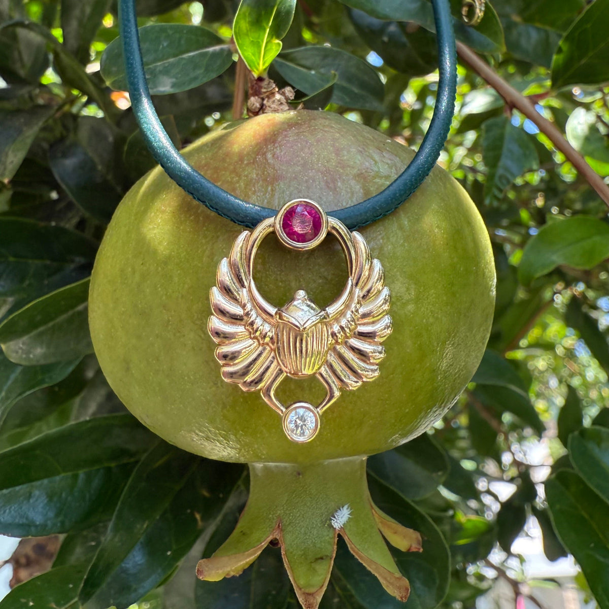 Khepri Scarab Choker