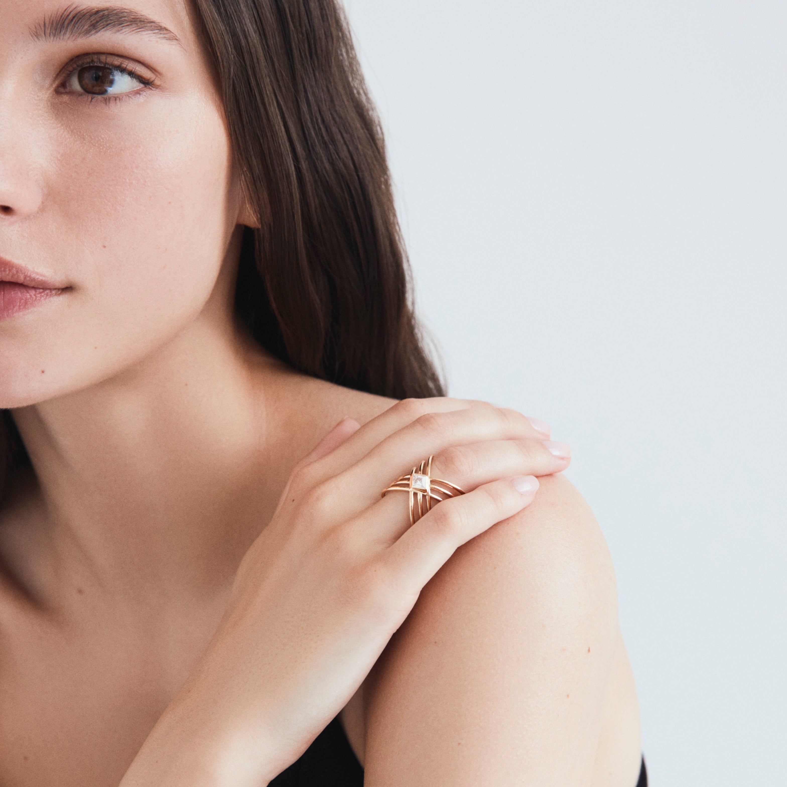 Pitrak Lozenge Diamond Ring