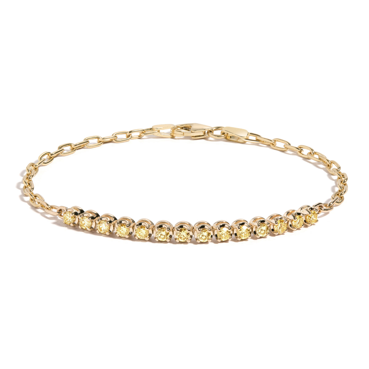 Golden Hour "Simone" Partial Tennis Bracelet
