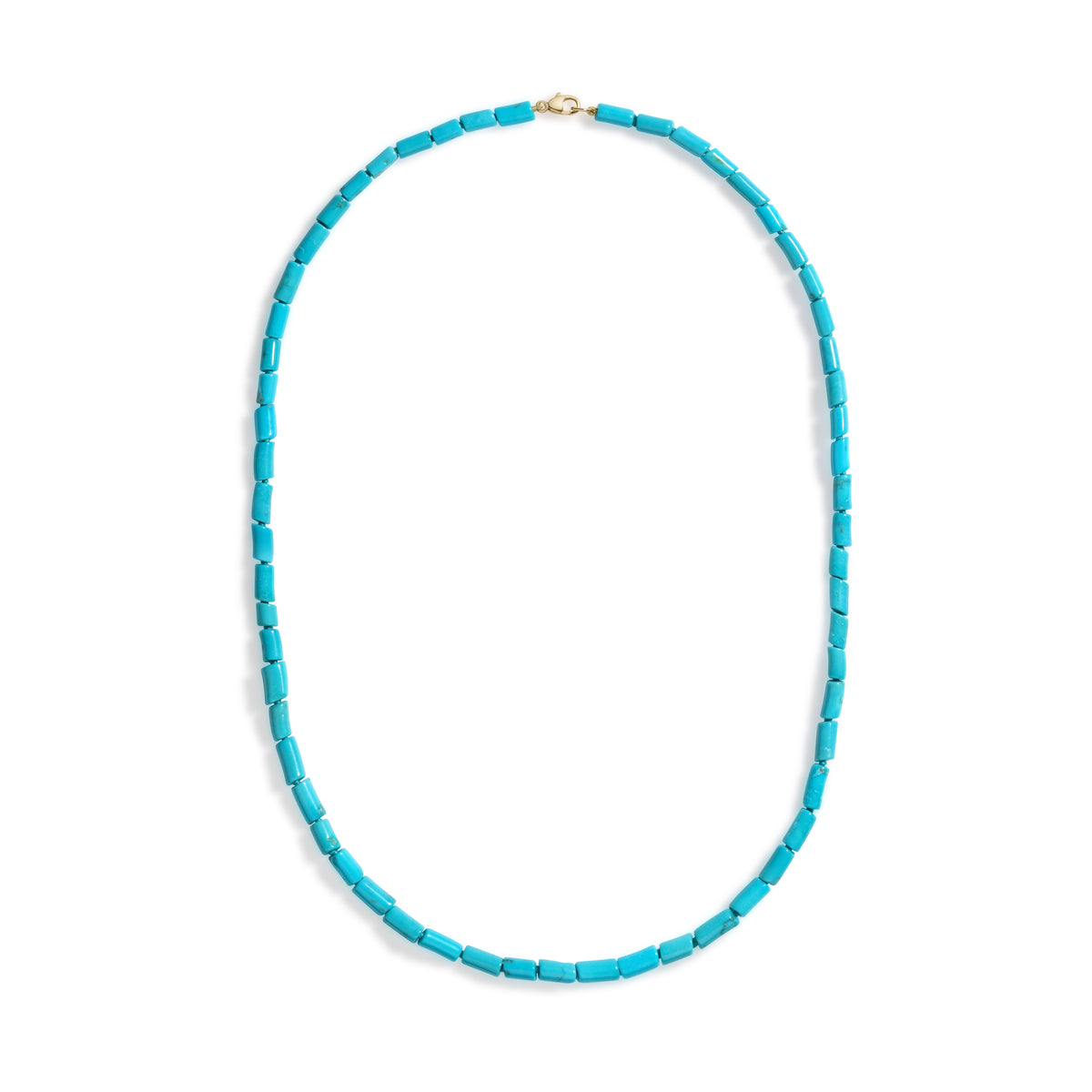 Turquoise Tubes Necklace