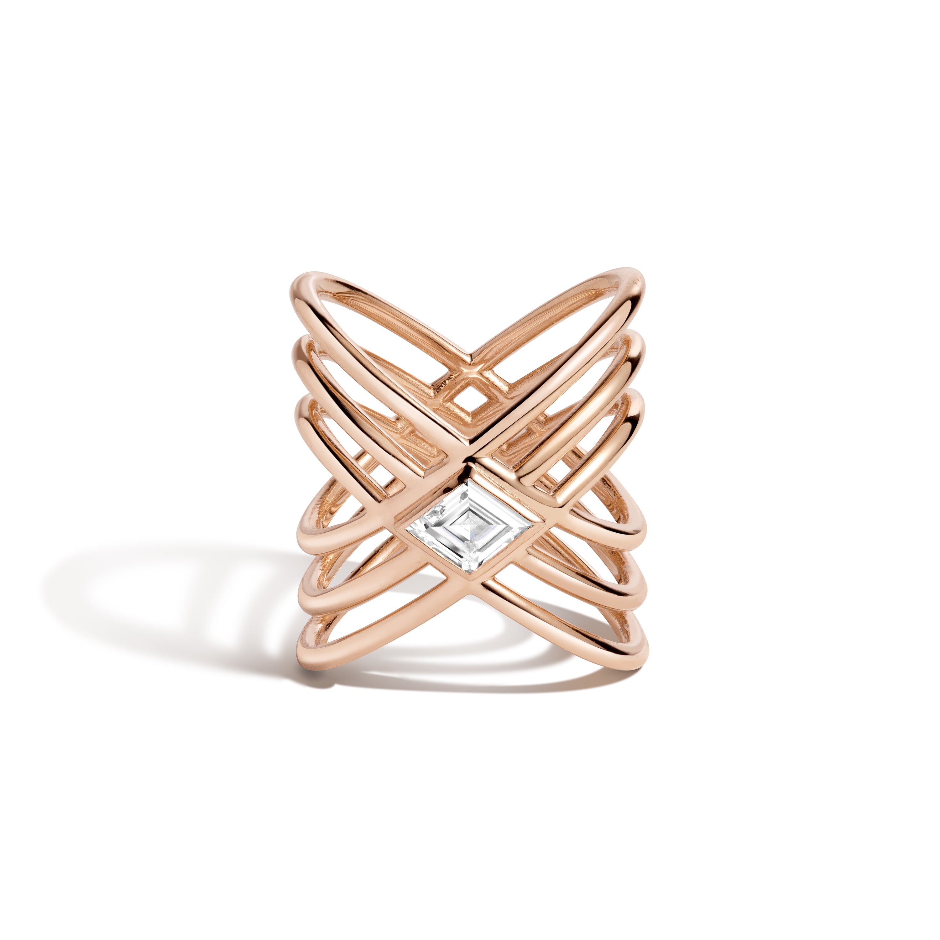 Pitrak Lozenge Diamond Ring