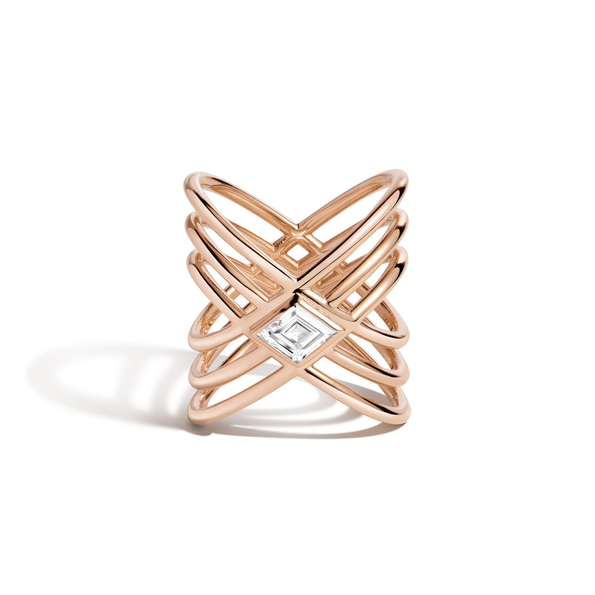 Pitrak Lozenge Diamond Ring