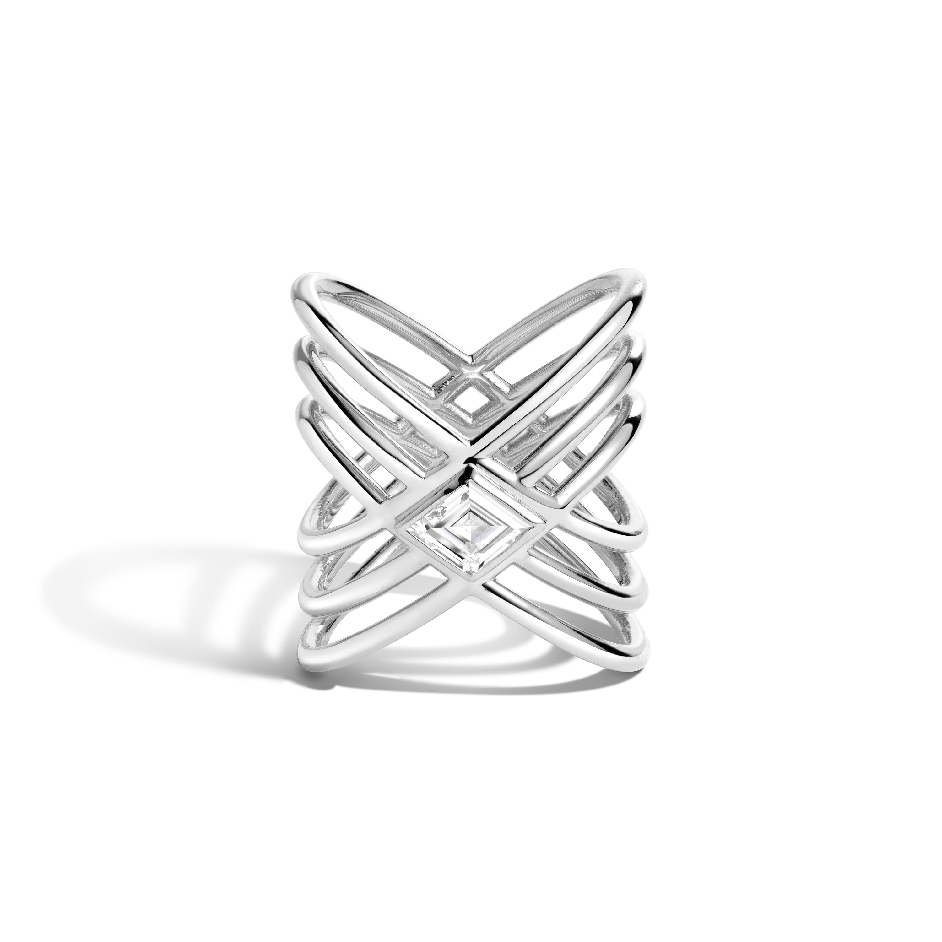 Pitrak Lozenge Diamond Ring