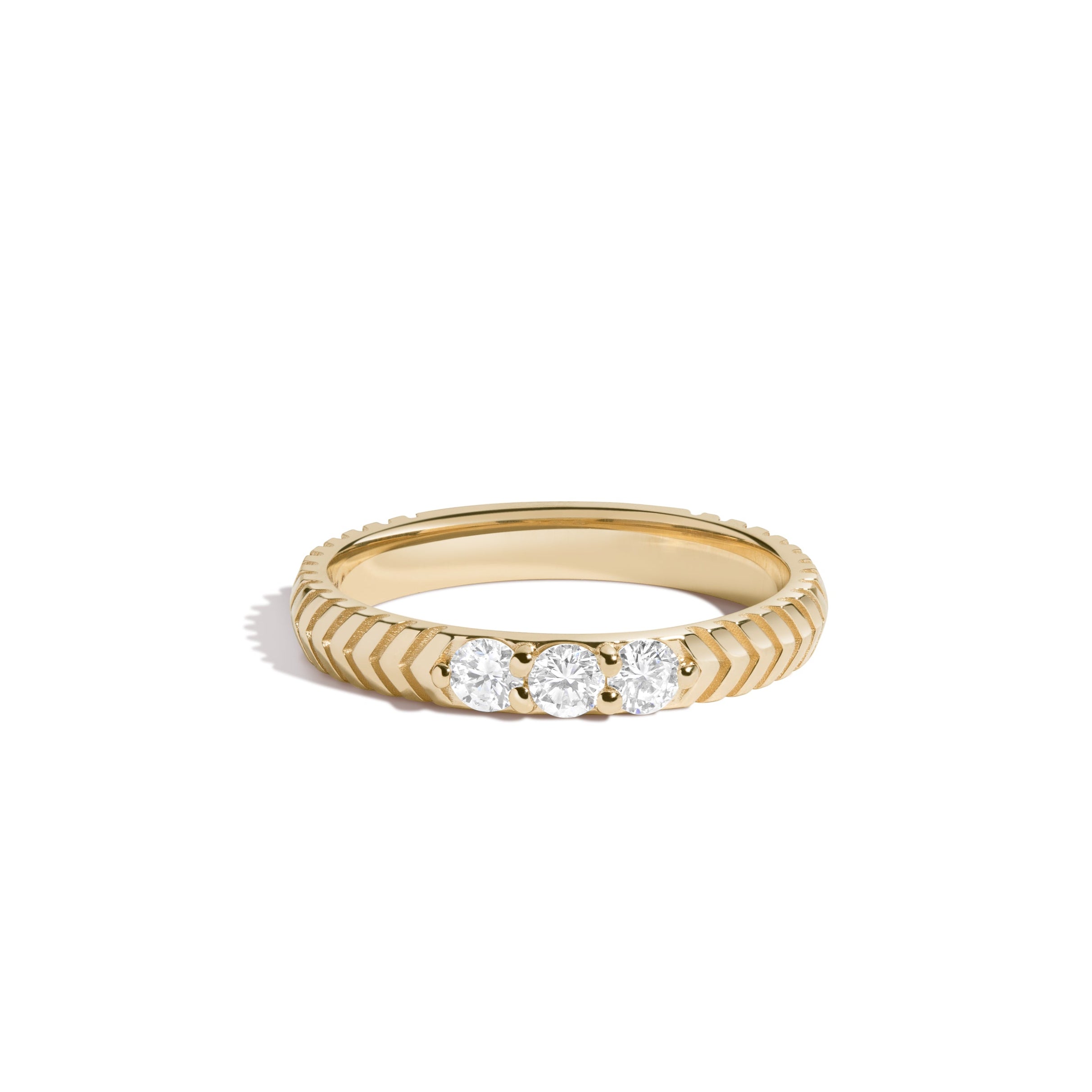 Trio Textured Band