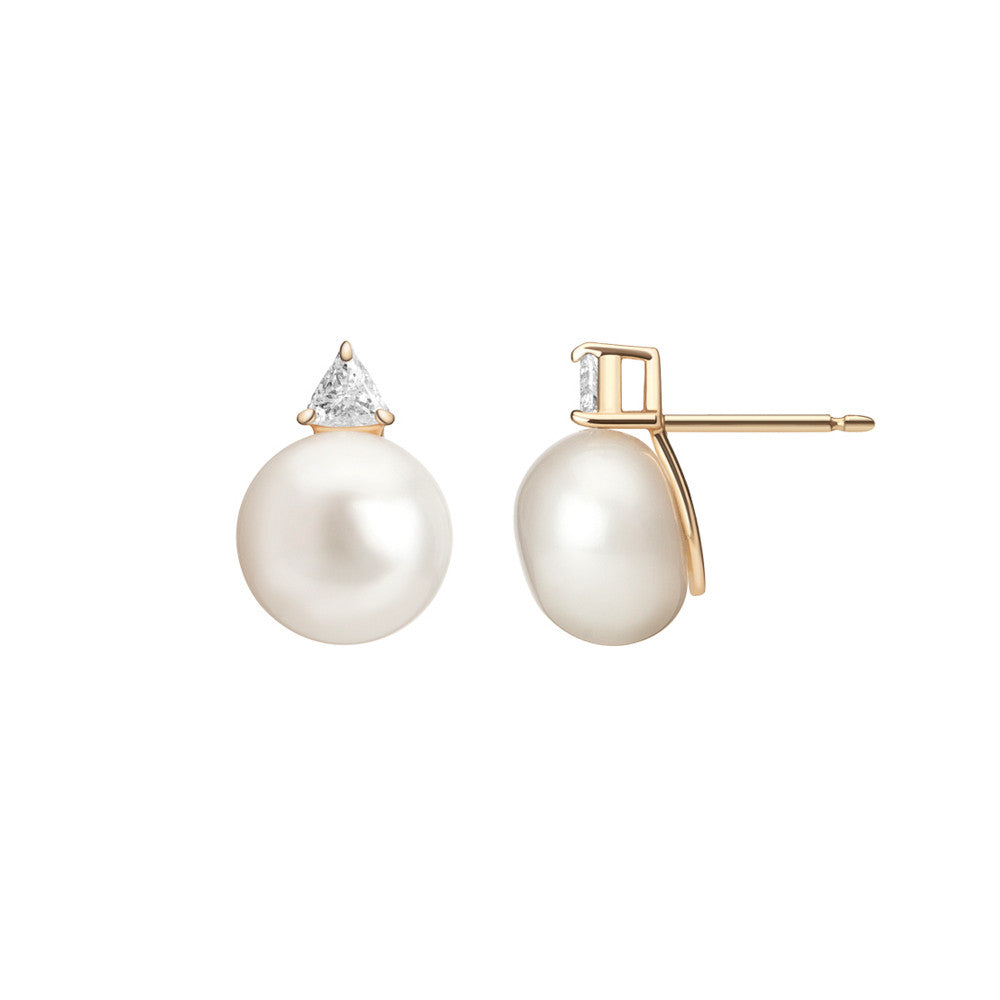 Ada Earrings | Pearl