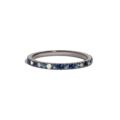 Adriatic Blue Eternity Ring