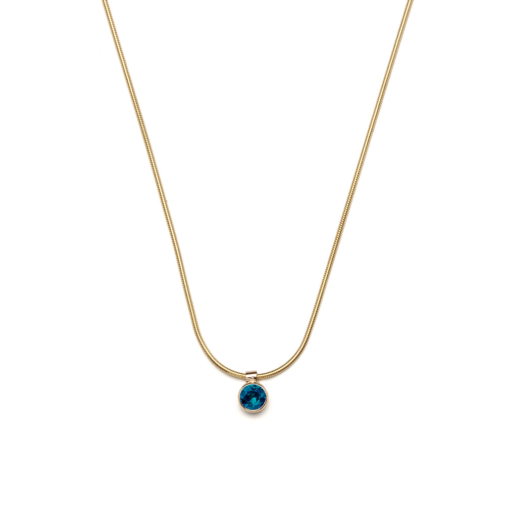Clea Necklace - Sapphire