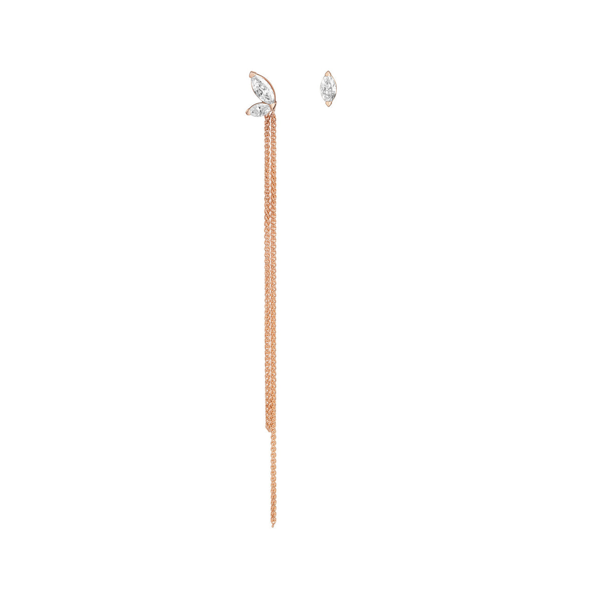 Selin Kent 14K Defne Mismatch Earrings with Diamonds