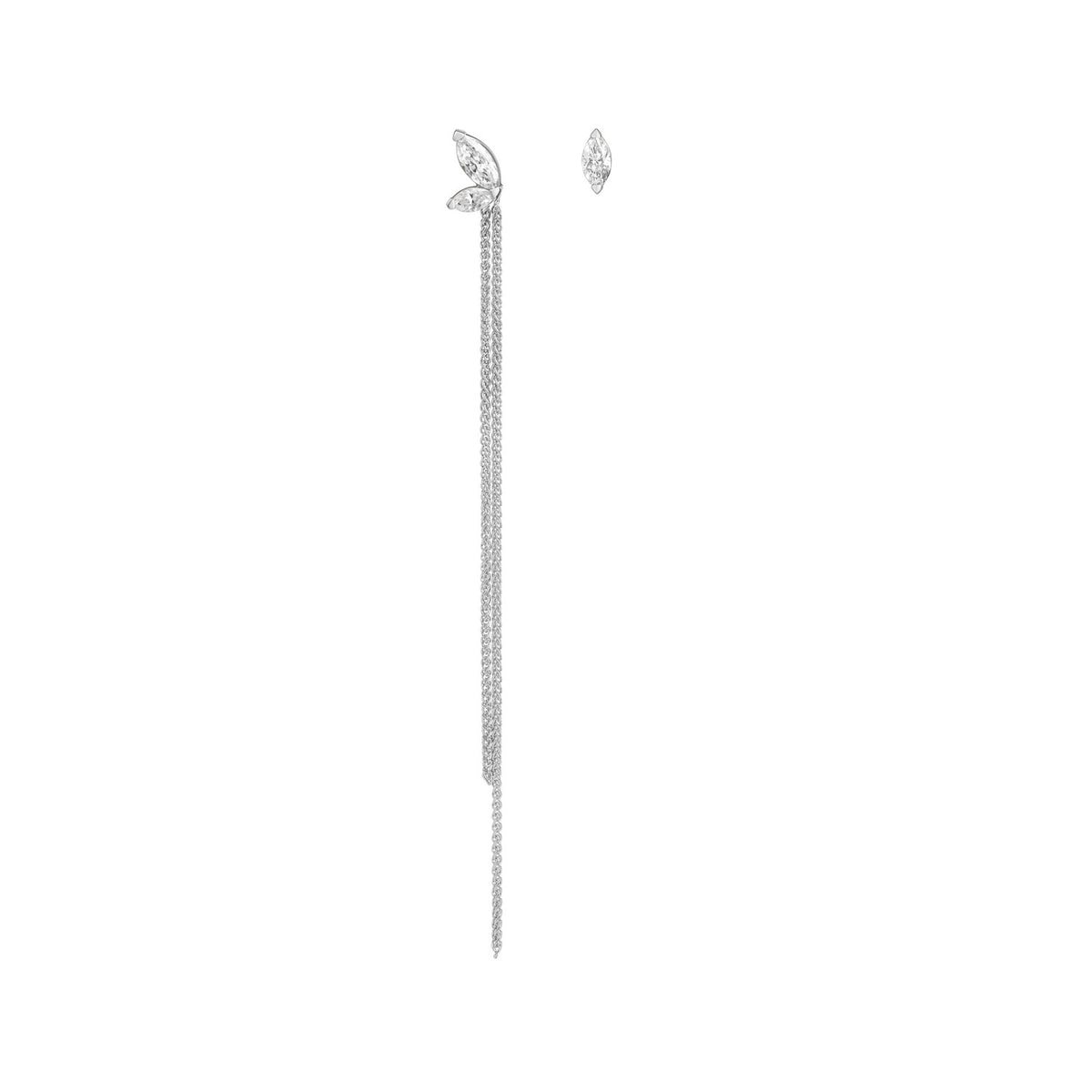 Selin Kent 14K Defne Mismatch Earrings with Diamonds
