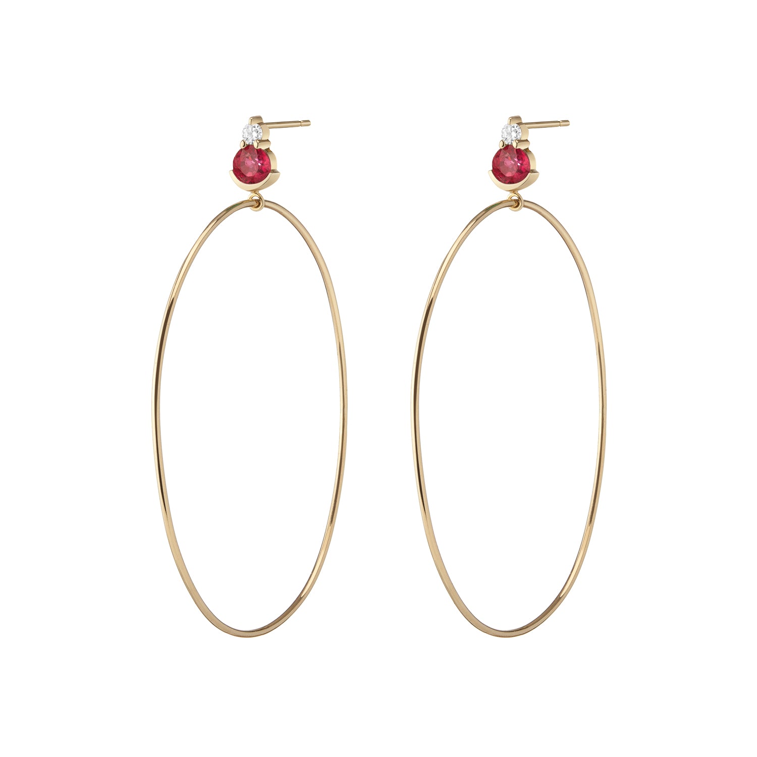 Ayda Hoops | Ruby