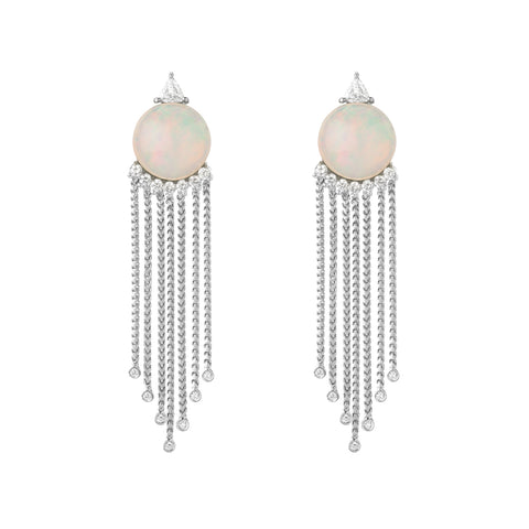 Ada Earrings | Chrysoprase