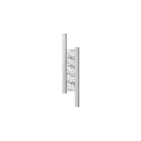 Helia Studs - Single Orange Sapphire
