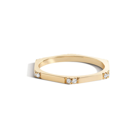 Bossa Nova Diamond Ring