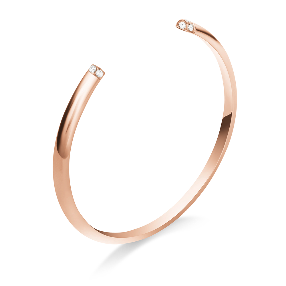 Selin Kent 14K Louise Cuff with White Diamond Accents
