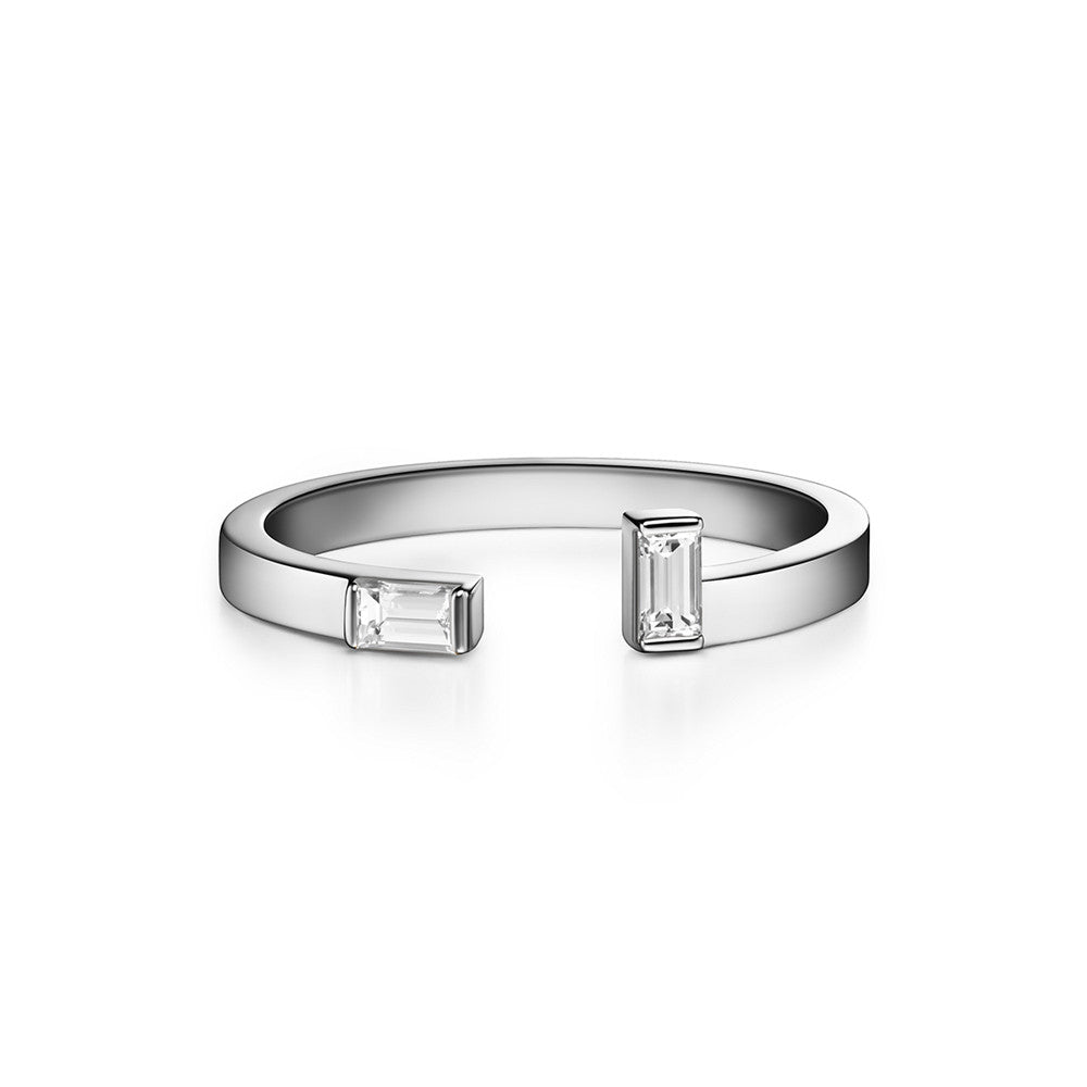 Selin Kent 14K Marla Ring with Baguette Diamonds