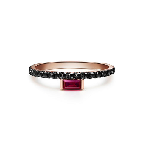 Galana Chain Earrings | Ruby