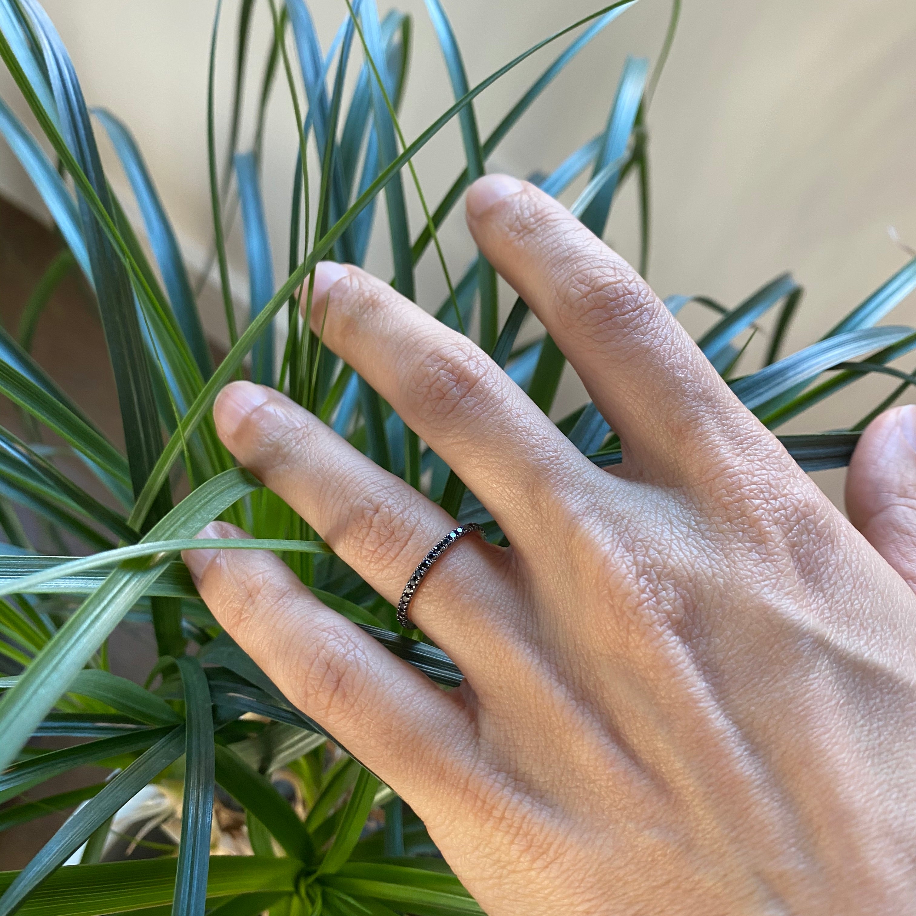 Black Diamond Eternity Band