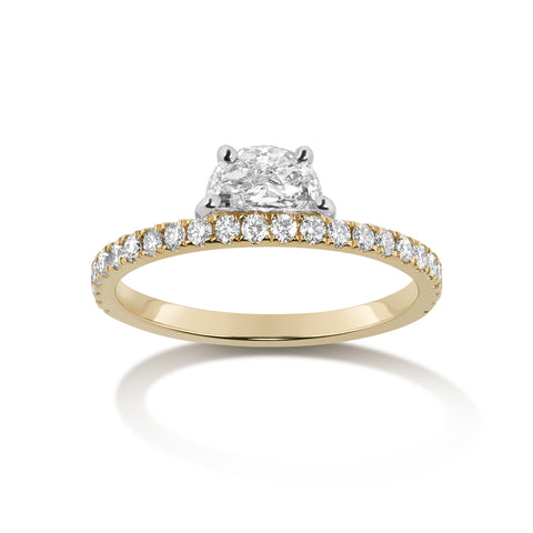Bossa Nova Diamond Ring