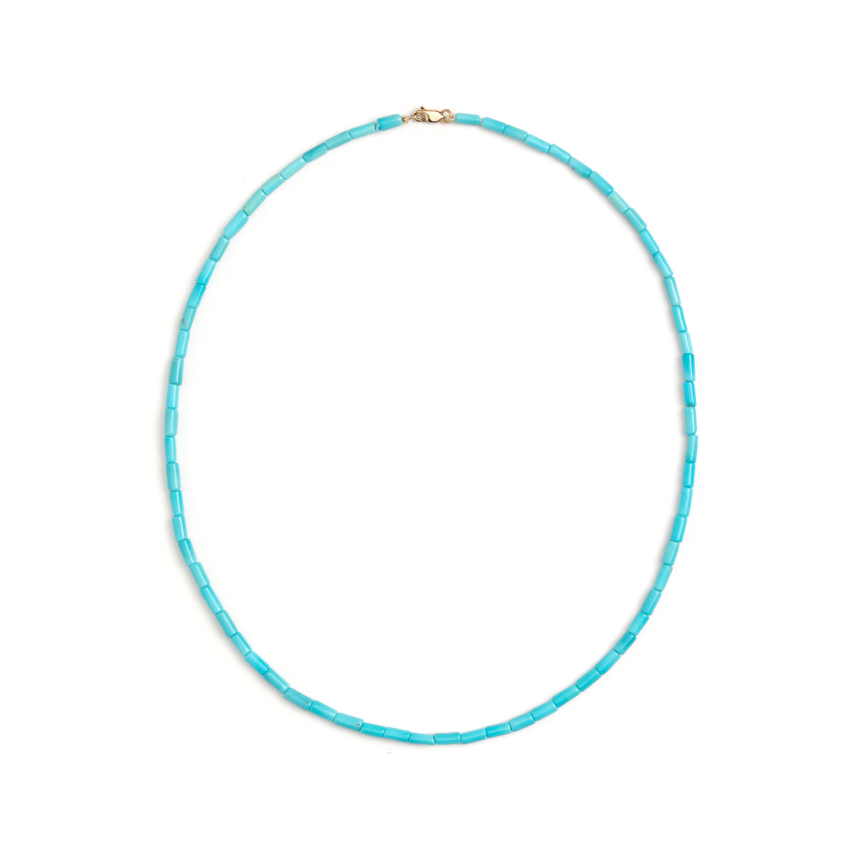 Turquoise Tubes Necklace