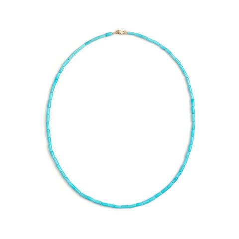 Rhea Necklace | White Diamond & Sapphire