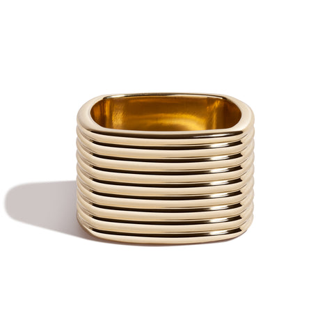 Ian Ring - Men's Herringbone Wedding Band