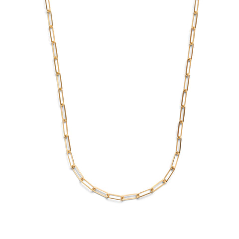 Rhea Necklace | White Diamond & Sapphire