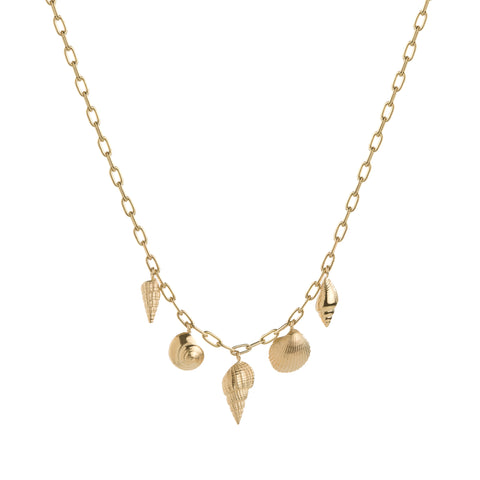 Rhea Necklace | White Diamond & Sapphire