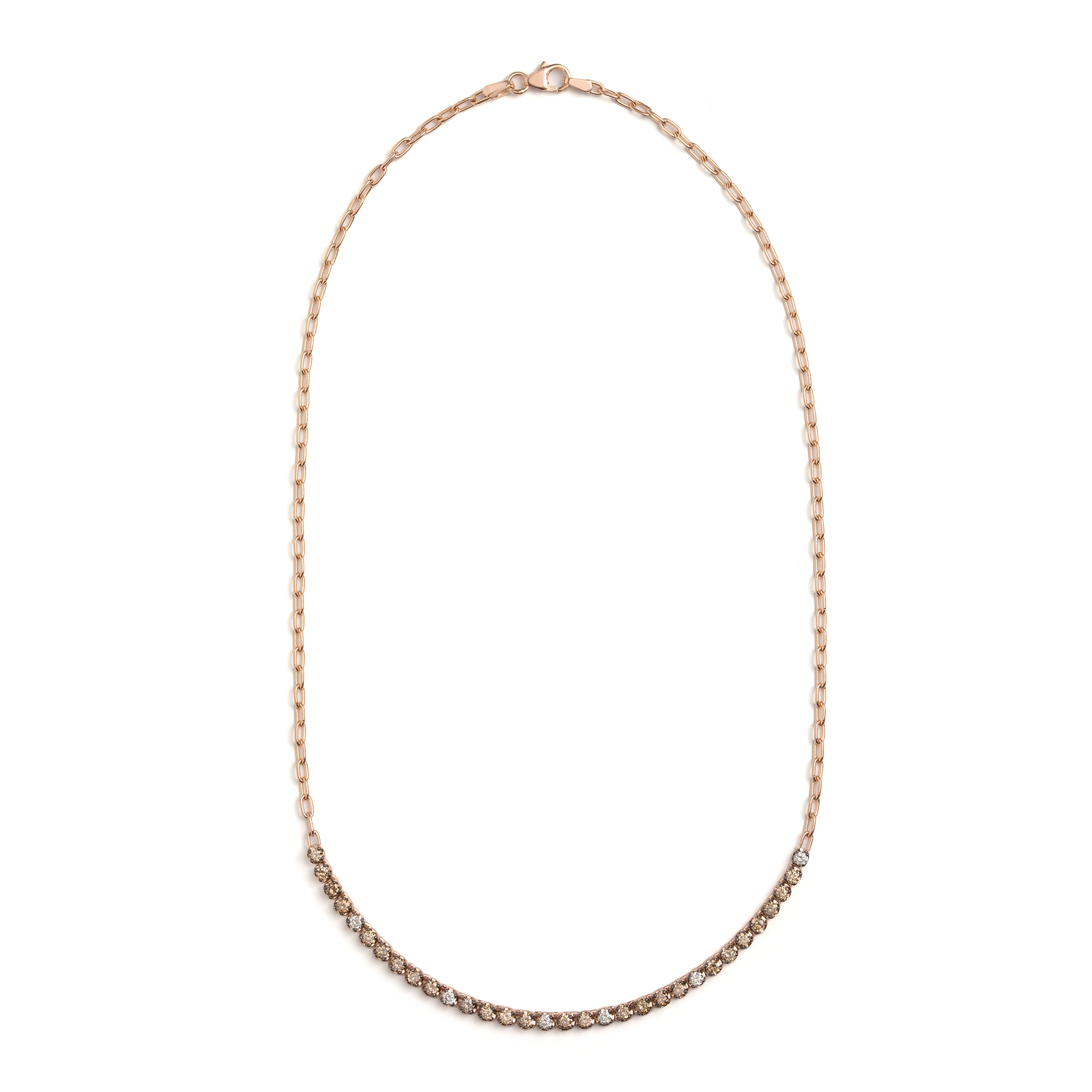 Simone Partial Tennis Necklace - Terra Incognita