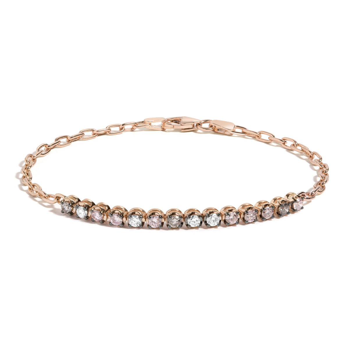 Night Sky "Simone" Partial Tennis Bracelet