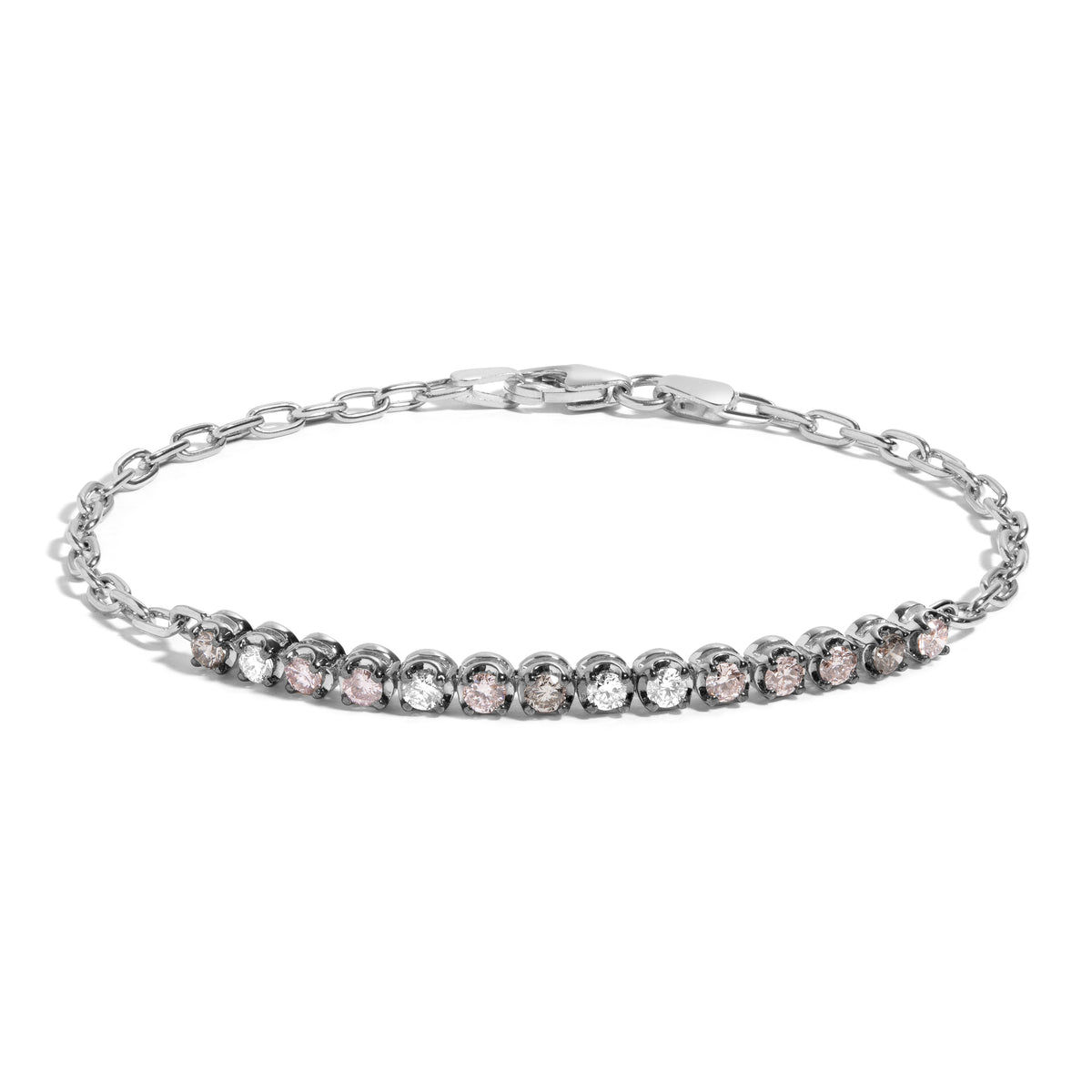 Night Sky "Simone" Partial Tennis Bracelet