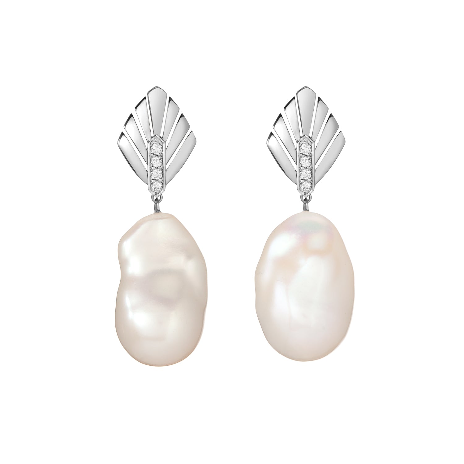 Josephine Baroque Pearl Drops