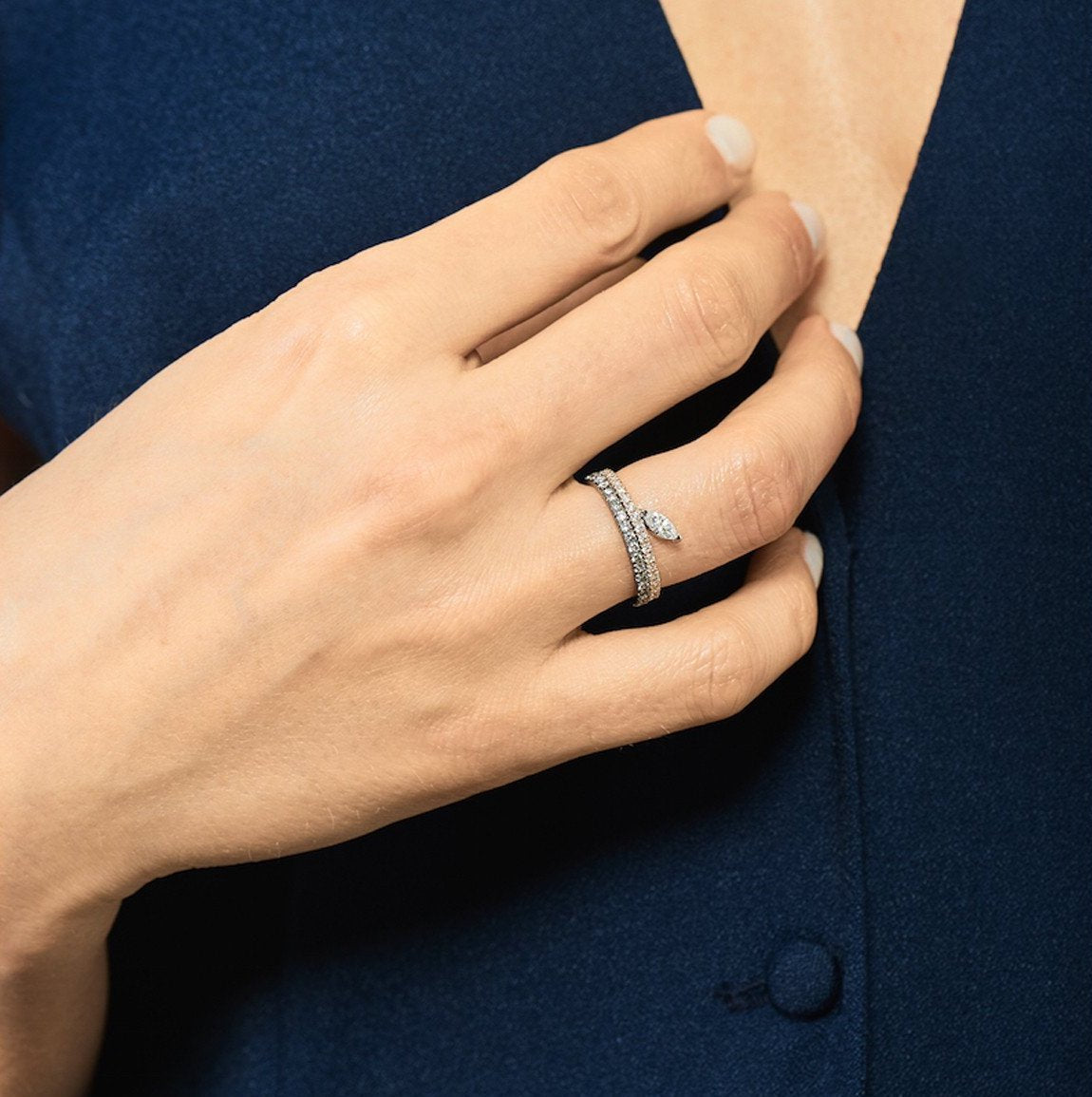 Defne Pavé Ring