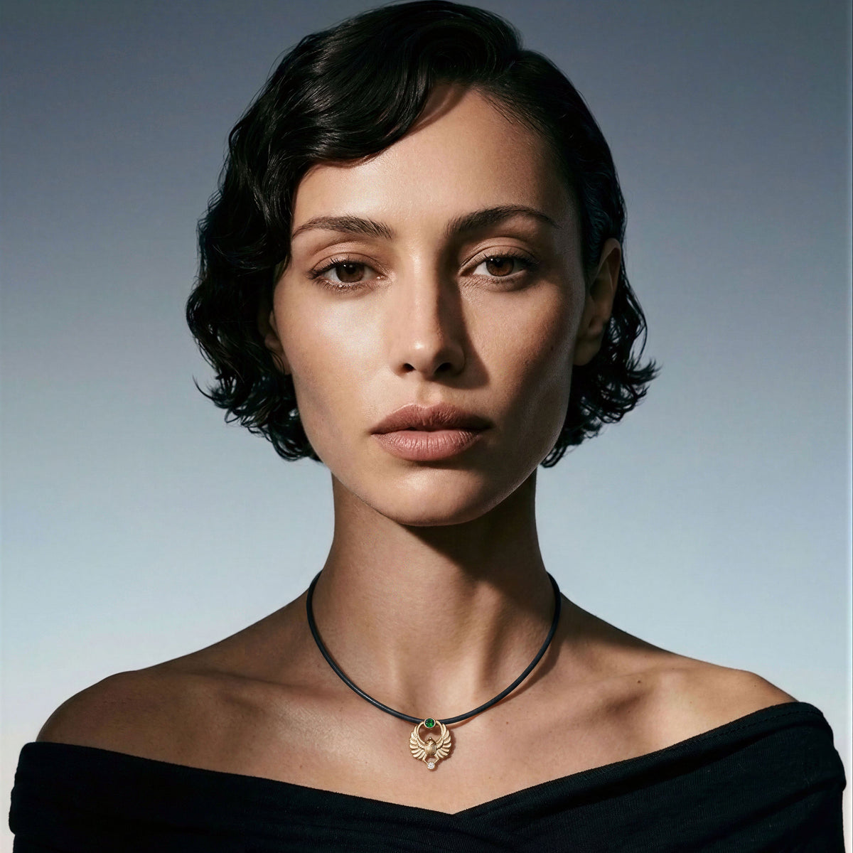 Khepri Scarab Choker