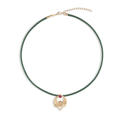 Khepri Scarab Choker