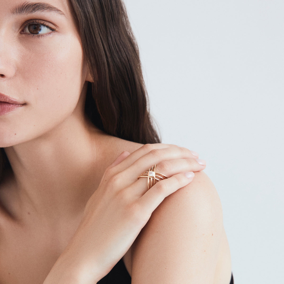 Pitrak Lozenge Diamond Ring