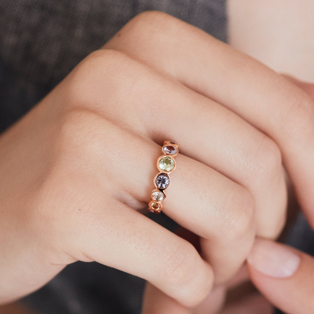 Pastel Sapphire Ring