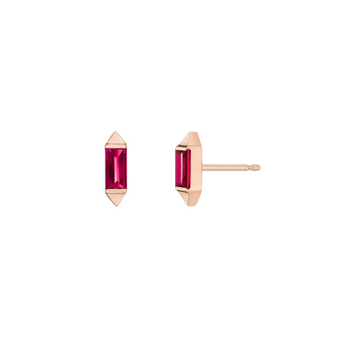 Elena Mini Earring | Rubies