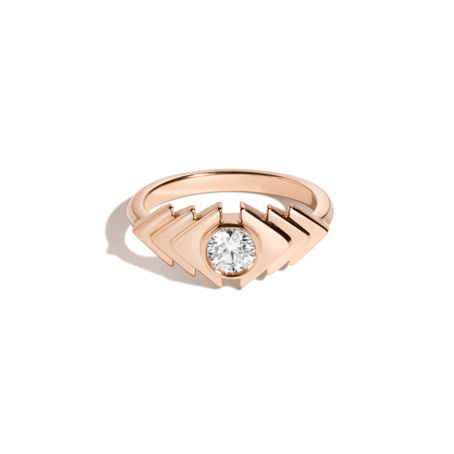 Clea Hexagon Rose Cut Diamond Ring – SELIN KENT