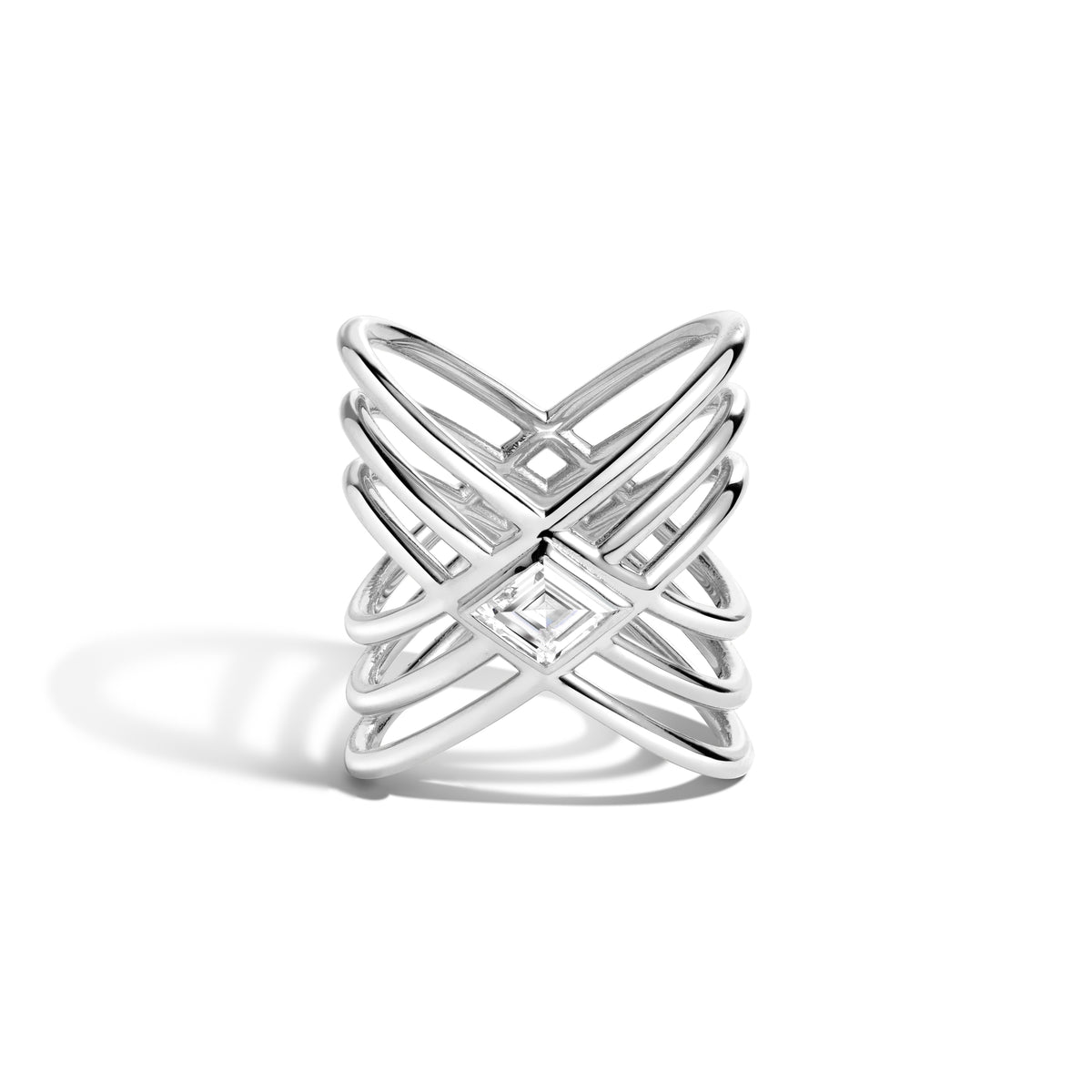 Pitrak Lozenge Diamond Ring