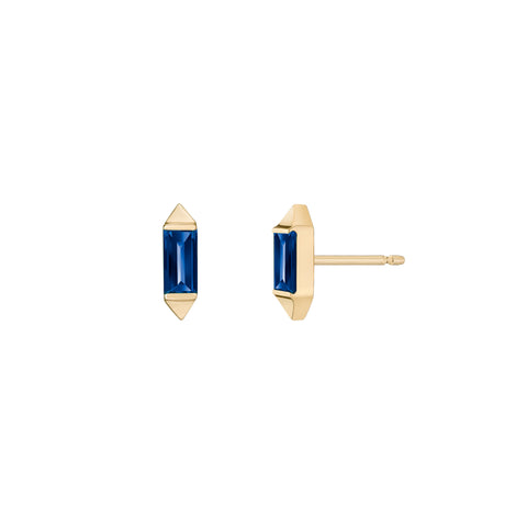 Orange Sapphire Muska Earrings