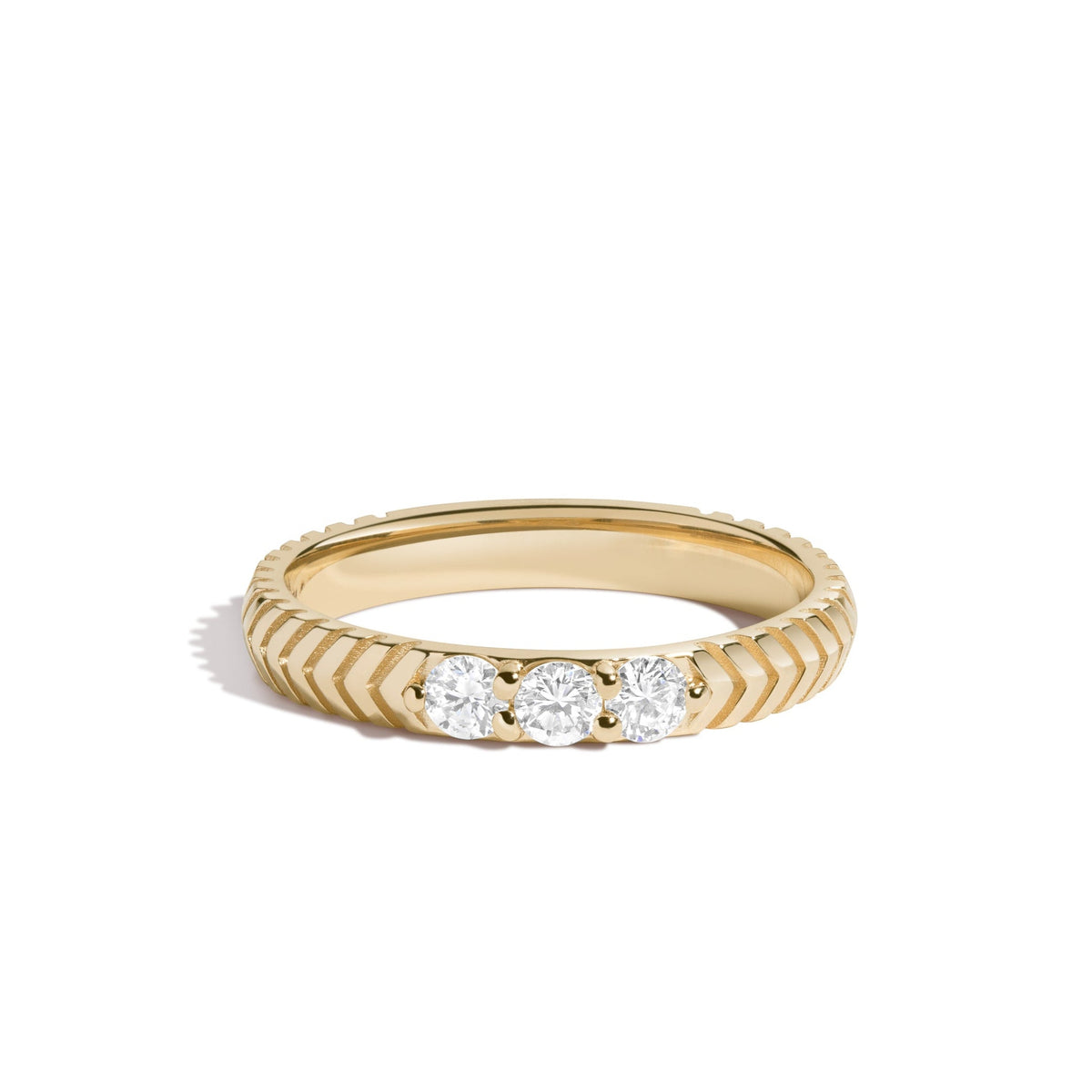 Trio Textured Band