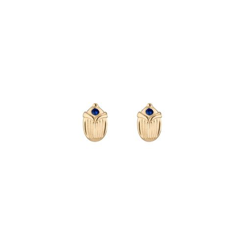 Khepri Studs - Sapphire