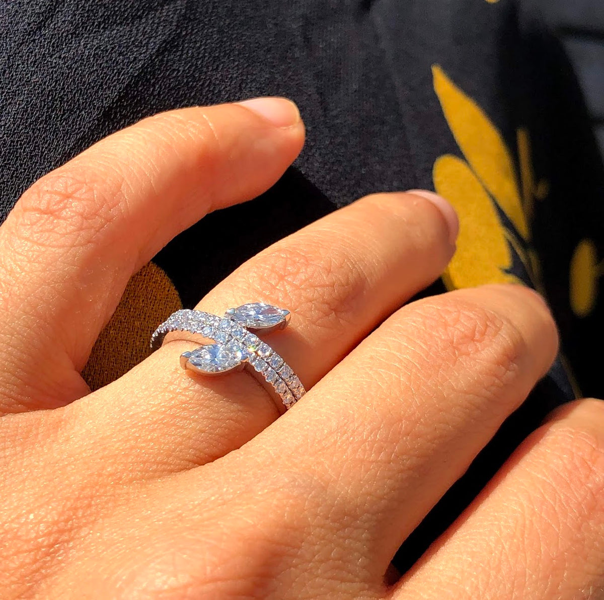 Defne Pavé Ring
