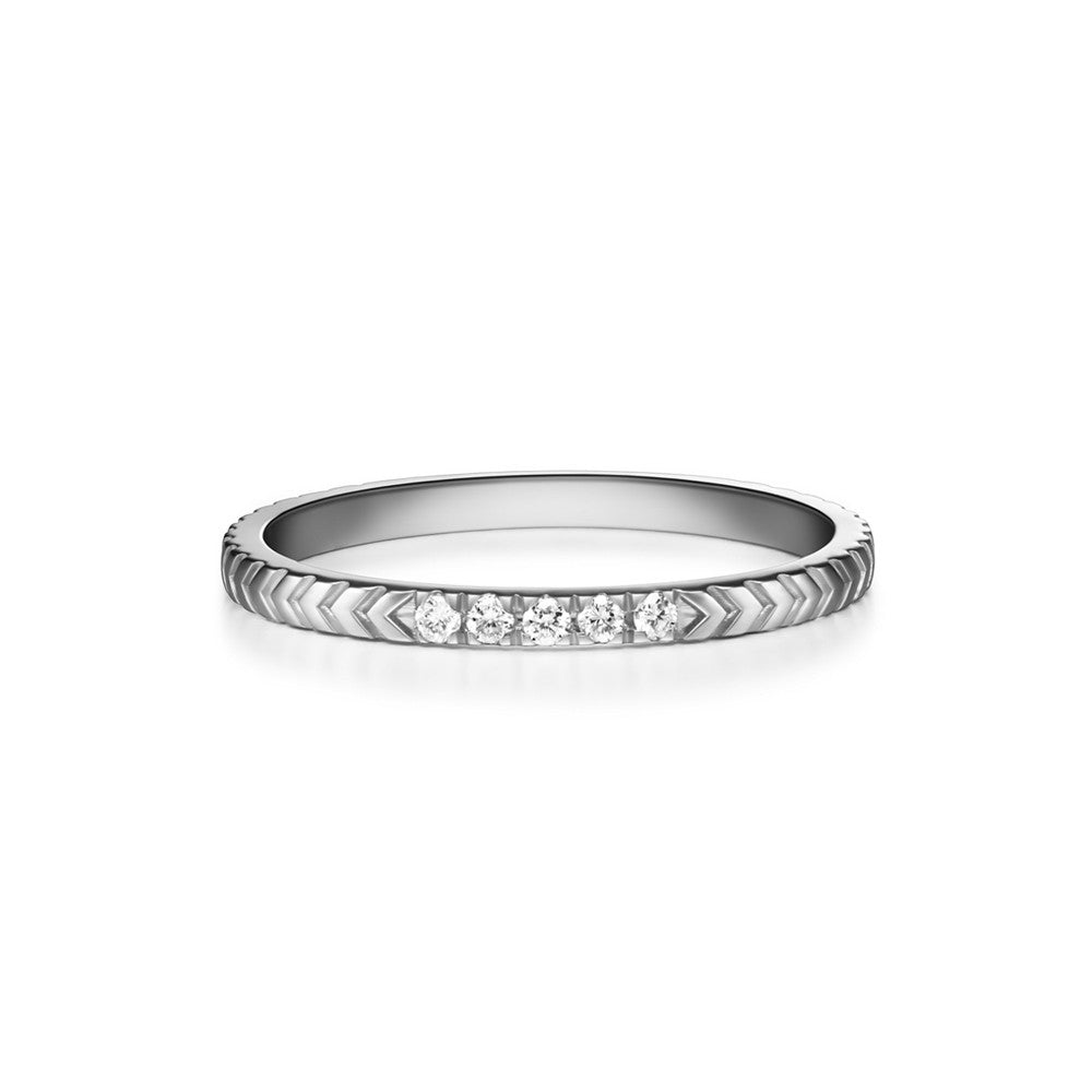 Selin Kent 14K Arya Ring with White Diamonds