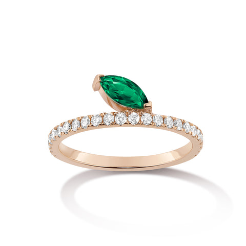 Defne Ring | Emerald