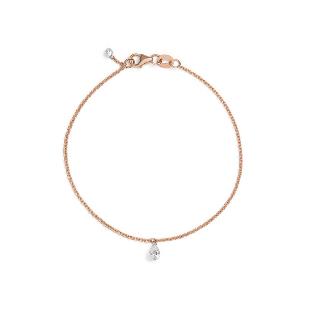 Selin Kent 14K Ersa Bracelet with Pear White Diamond
