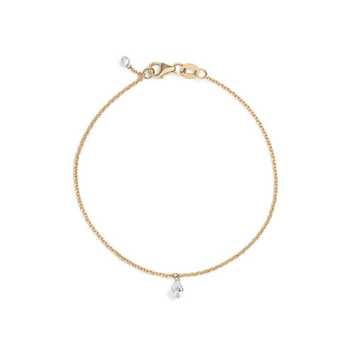 Selin Kent 14K Ersa Bracelet with Pear White Diamond