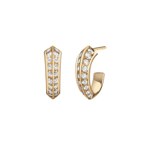 Jeanne Peridot & Pink Sapphire Drop Earrings